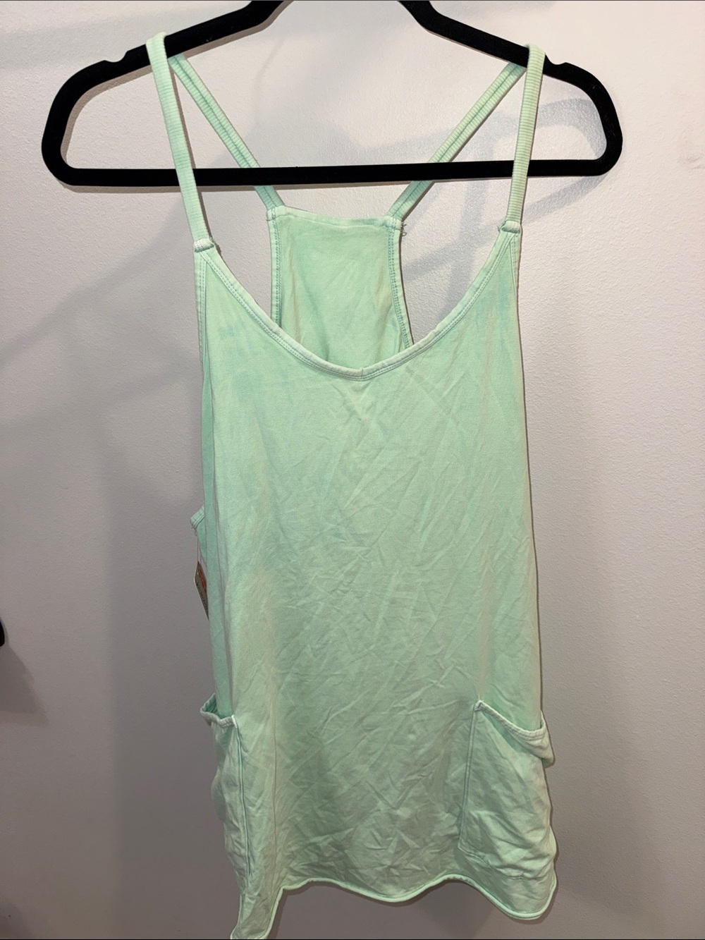 FP Movement by Free People Mint Green Mini Tank Dress